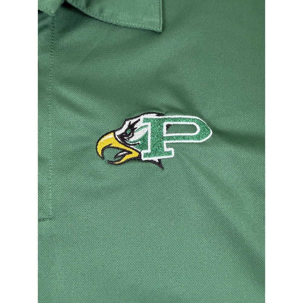 Sport-Tek Prosper Eagles Colorblock Performance Polo Green Men's L - Picture 9 of 16